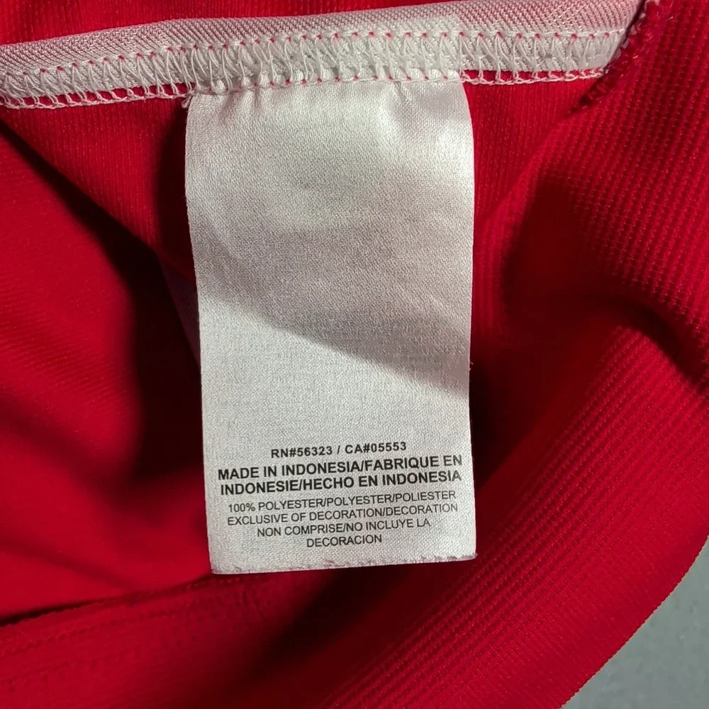 Jordan‎ Track Jacket Mens XL Red White Full Zip Athletic 509155-658